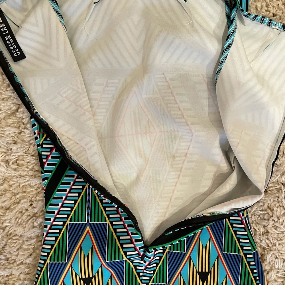 Design Lab Multicolor Mini Dress - Picture 7 of 8